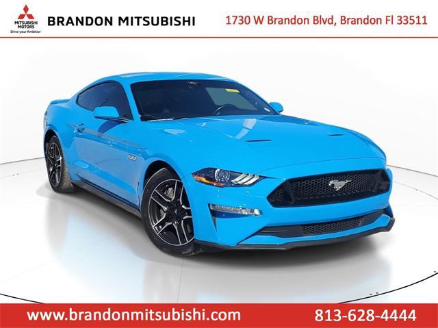 used 2022 Ford Mustang car, priced at $27,777