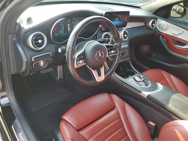used 2021 Mercedes-Benz C-Class car, priced at $23,333