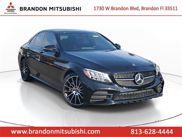 used 2021 Mercedes-Benz C-Class car, priced at $23,333