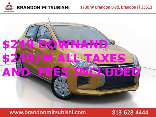 new 2024 Mitsubishi Mirage car, priced at $18,175