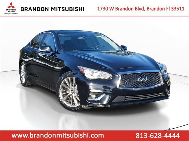 used 2022 INFINITI Q50 car, priced at $23,777