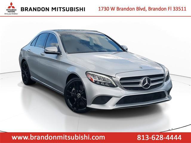 used 2021 Mercedes-Benz C-Class car, priced at $23,555