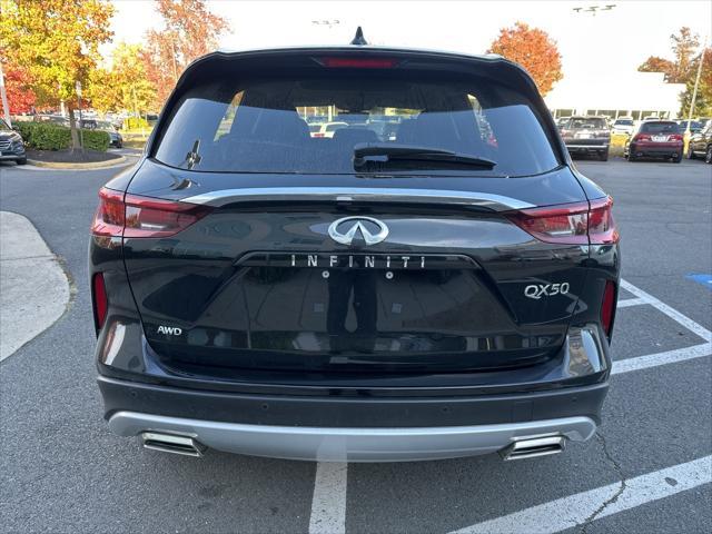 new 2025 INFINITI QX50 car, priced at $49,935