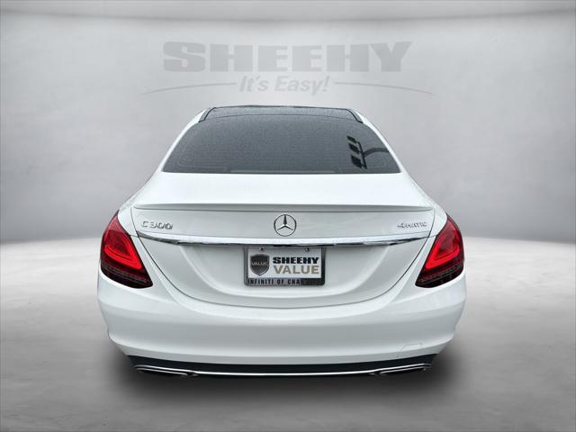 used 2019 Mercedes-Benz C-Class car, priced at $19,500