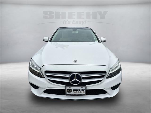 used 2019 Mercedes-Benz C-Class car, priced at $19,500