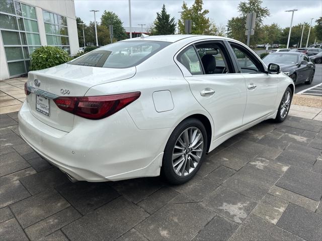 new 2024 INFINITI Q50 car, priced at $43,995