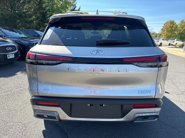 new 2025 INFINITI QX60 car, priced at $61,820