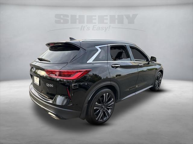 used 2022 INFINITI QX50 car, priced at $29,200