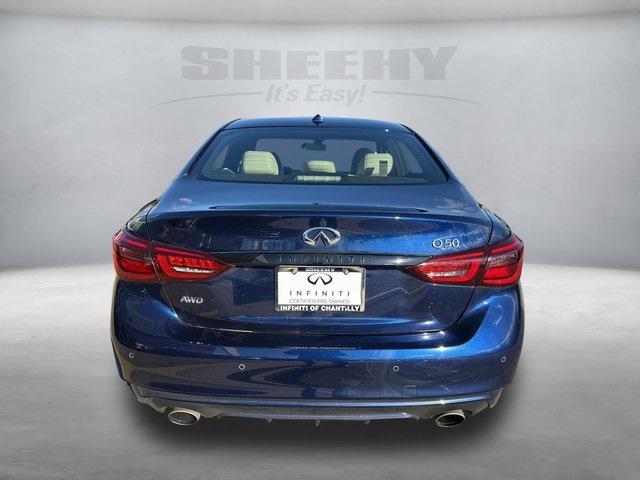 used 2023 INFINITI Q50 car, priced at $33,990