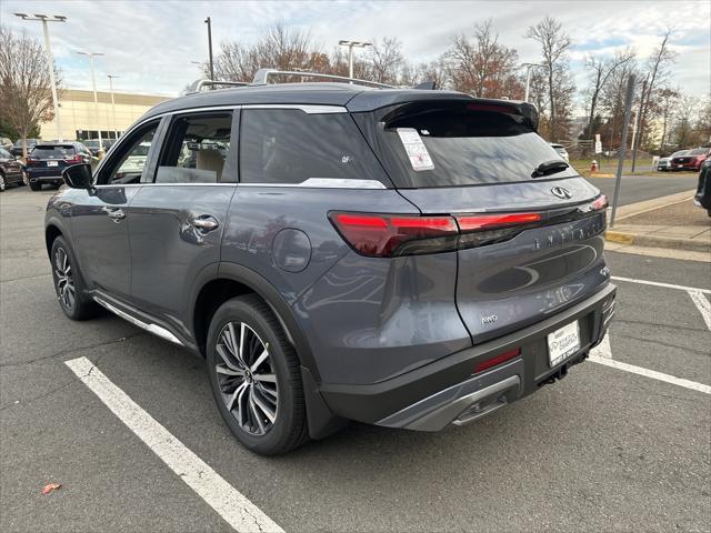 new 2025 INFINITI QX60 car, priced at $63,858