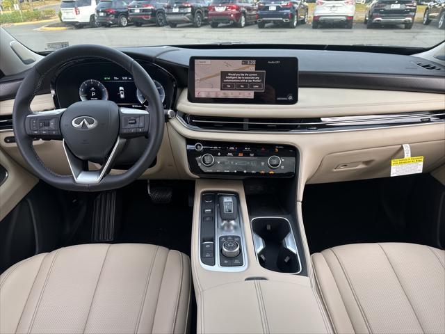 new 2025 INFINITI QX60 car, priced at $63,858