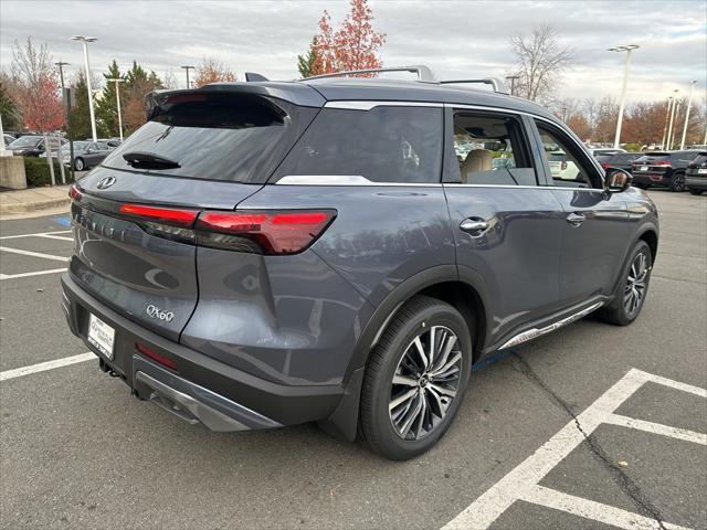 new 2025 INFINITI QX60 car, priced at $63,858