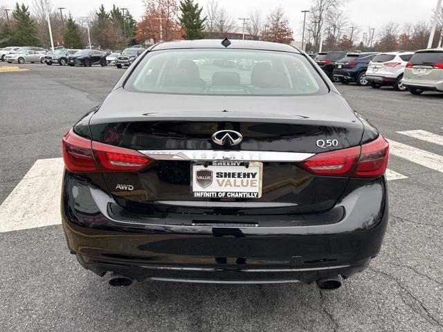 used 2018 INFINITI Q50 car, priced at $11,990