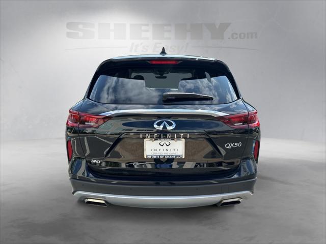 used 2025 INFINITI QX50 car, priced at $33,000