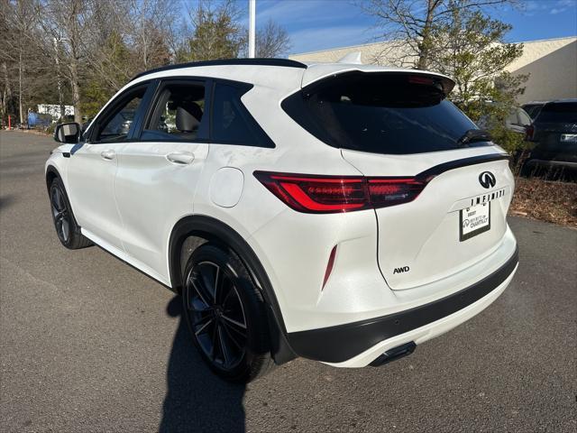 new 2025 INFINITI QX50 car, priced at $54,260