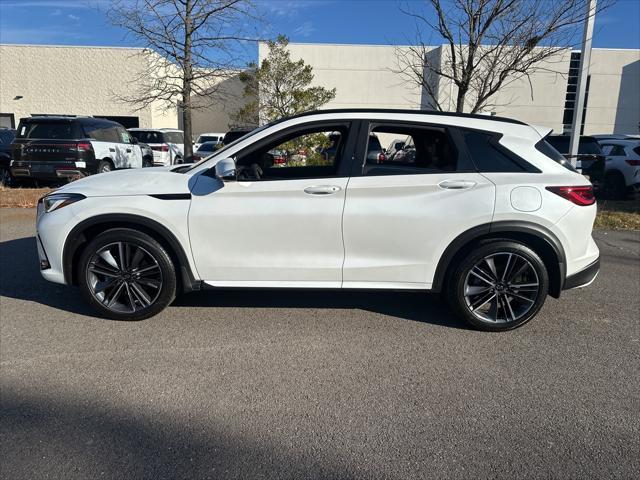 new 2025 INFINITI QX50 car, priced at $54,260