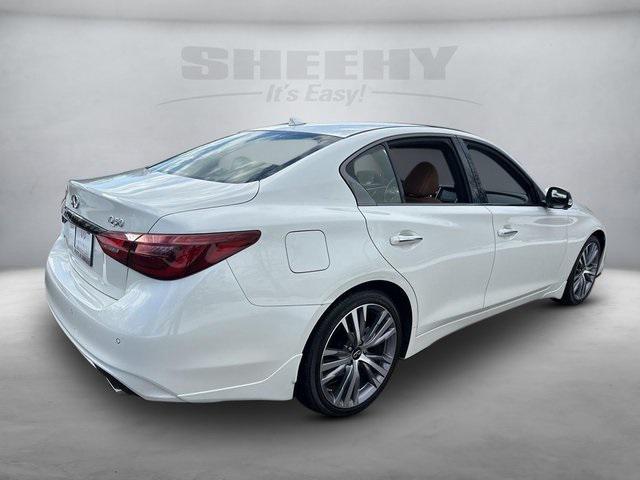 used 2023 INFINITI Q50 car, priced at $36,500