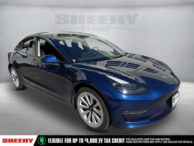 used 2022 Tesla Model 3 car, priced at $23,900