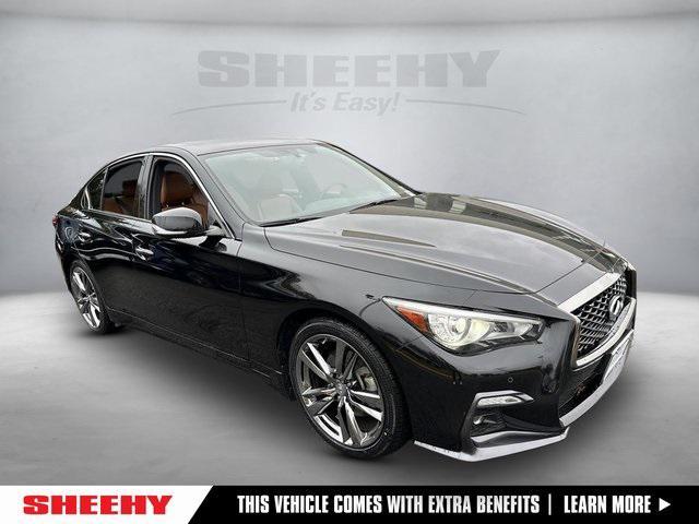 used 2021 INFINITI Q50 car, priced at $29,690