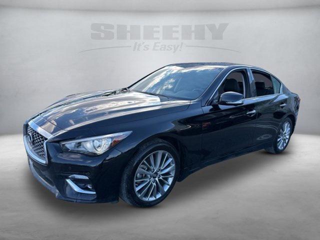 used 2022 INFINITI Q50 car, priced at $27,950