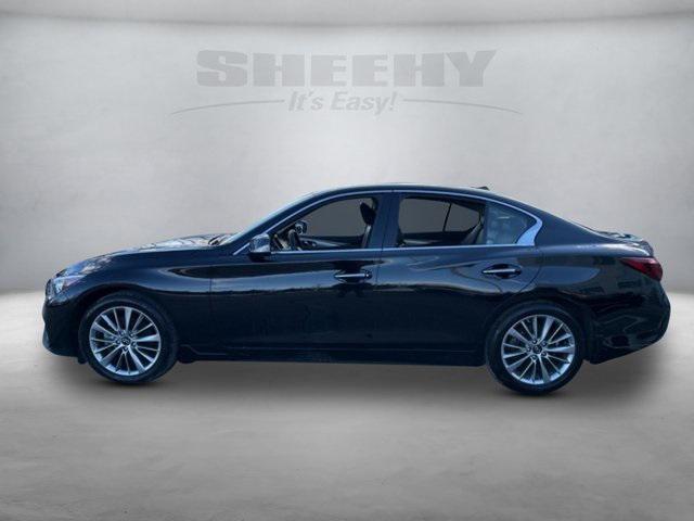 used 2022 INFINITI Q50 car, priced at $27,950