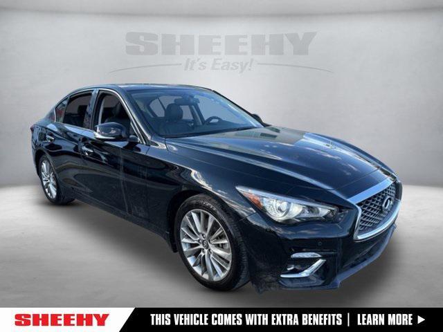 used 2022 INFINITI Q50 car, priced at $27,950