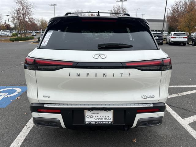 new 2025 INFINITI QX60 car, priced at $69,550