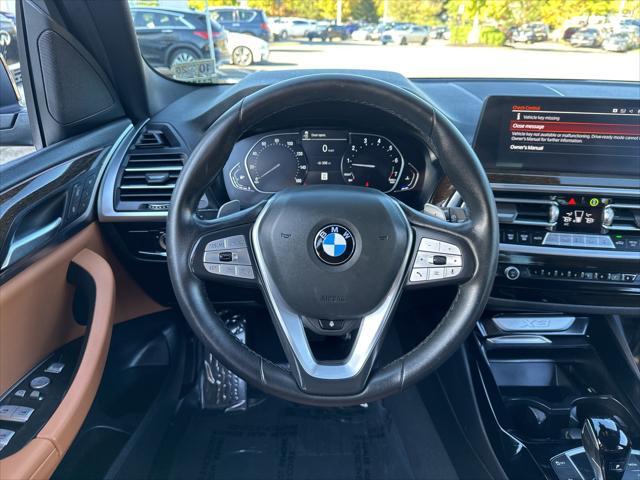 used 2022 BMW X3 car, priced at $32,400