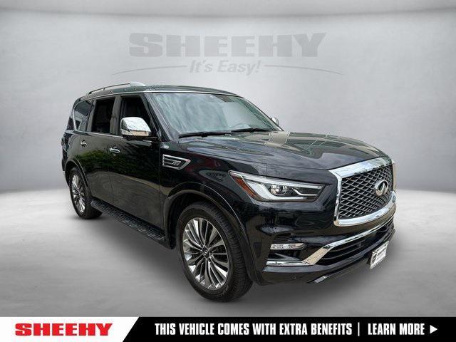 used 2021 INFINITI QX80 car, priced at $38,500