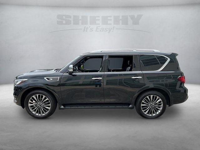 used 2021 INFINITI QX80 car, priced at $38,500