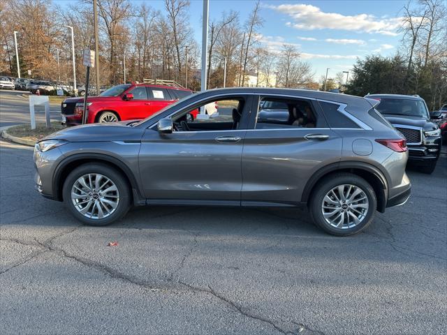 new 2025 INFINITI QX50 car, priced at $41,843