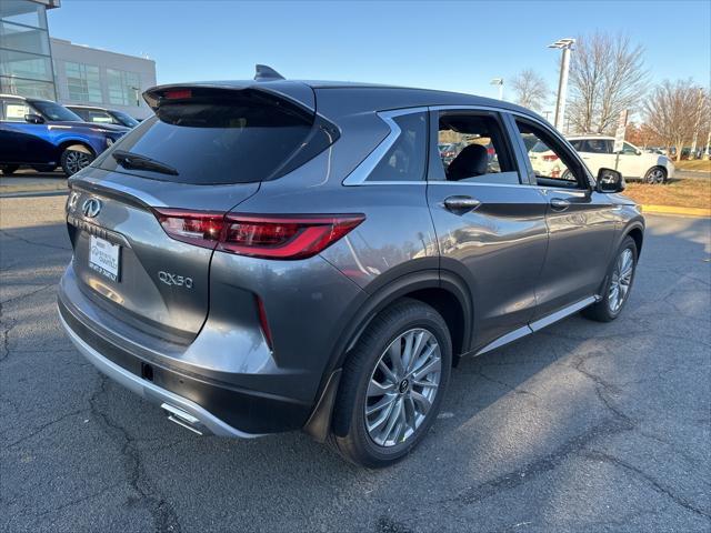 new 2025 INFINITI QX50 car, priced at $41,843