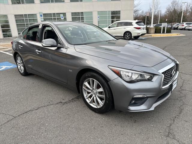 used 2018 INFINITI Q50 car, priced at $19,990