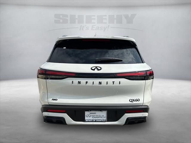 new 2025 INFINITI QX60 car, priced at $62,980