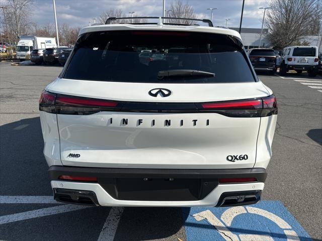 new 2025 INFINITI QX60 car, priced at $63,510