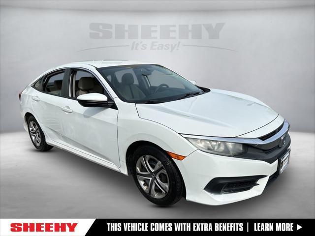 used 2016 Honda Civic car, priced at $17,500