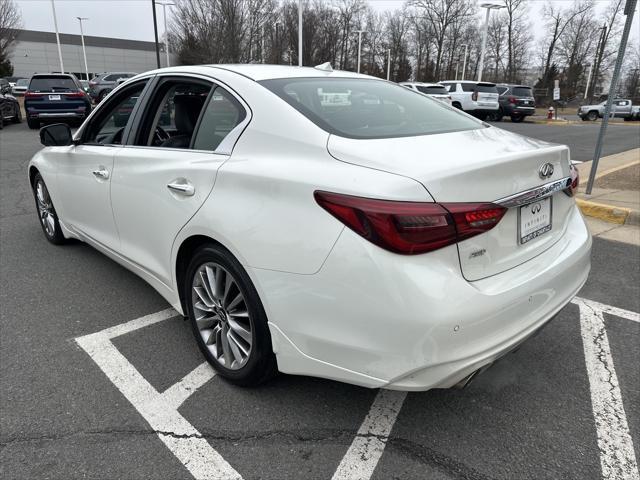 used 2022 INFINITI Q50 car, priced at $27,990