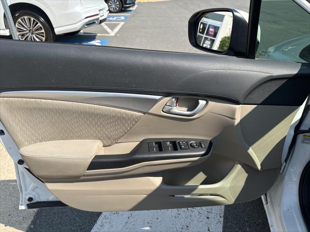 used 2015 Honda Civic car, priced at $10,200