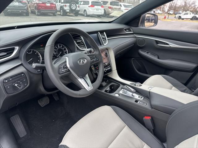 new 2025 INFINITI QX55 car, priced at $50,890