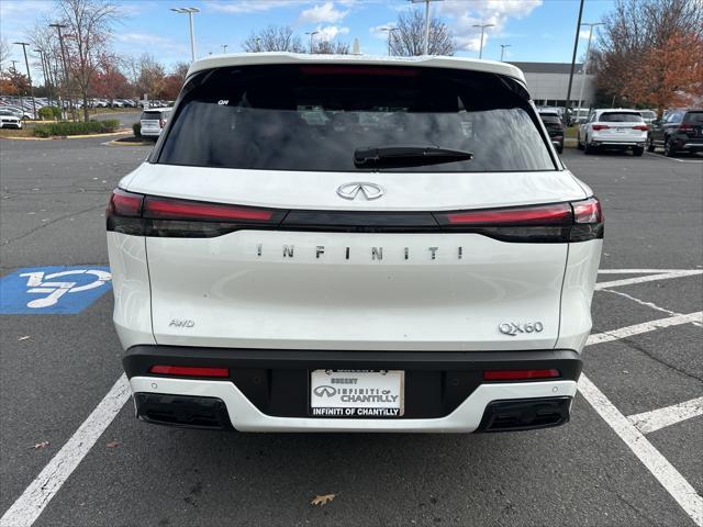 new 2025 INFINITI QX60 car, priced at $51,576