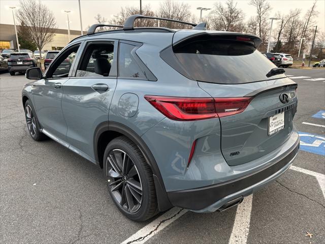 new 2025 INFINITI QX50 car, priced at $51,805