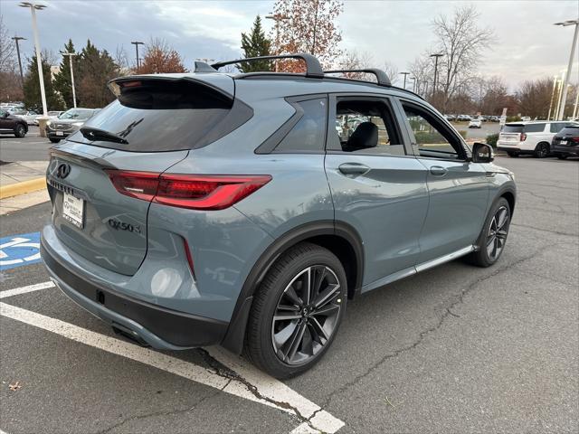 new 2025 INFINITI QX50 car, priced at $51,805