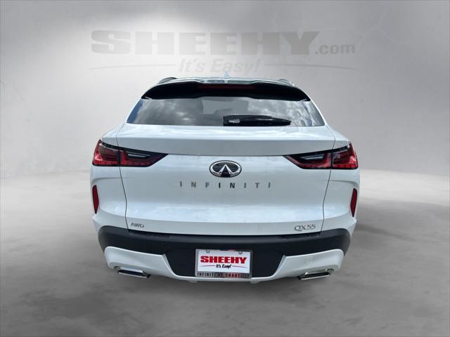 new 2025 INFINITI QX55 car, priced at $62,240