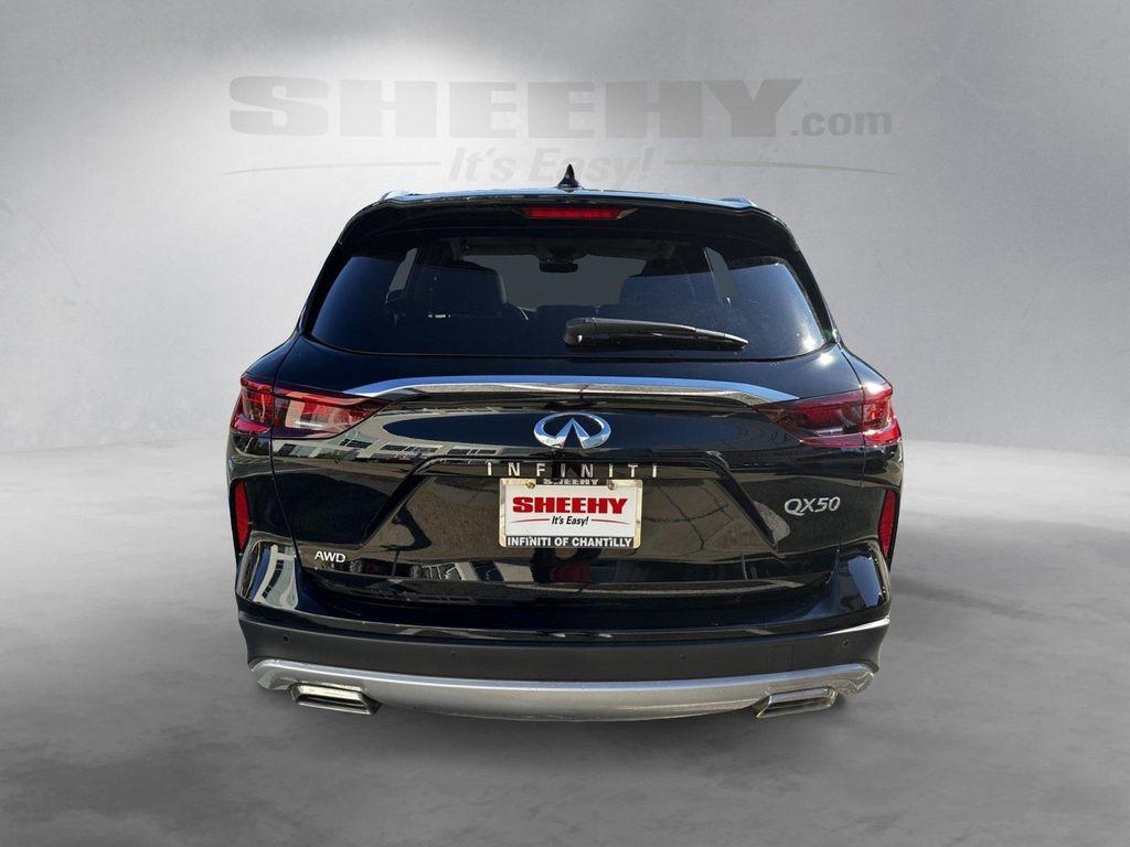 new 2025 INFINITI QX50 car