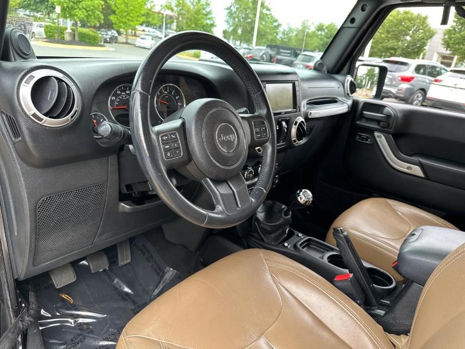 used 2013 Jeep Wrangler Unlimited car, priced at $15,500