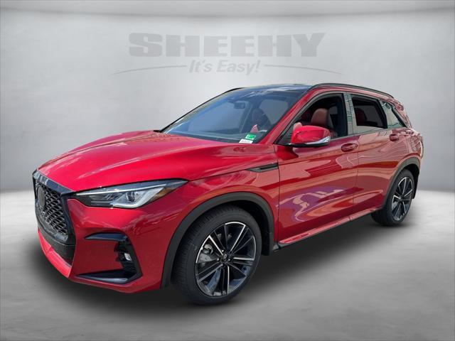 new 2025 INFINITI QX50 car, priced at $52,022