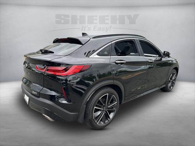 used 2022 INFINITI QX55 car, priced at $32,200