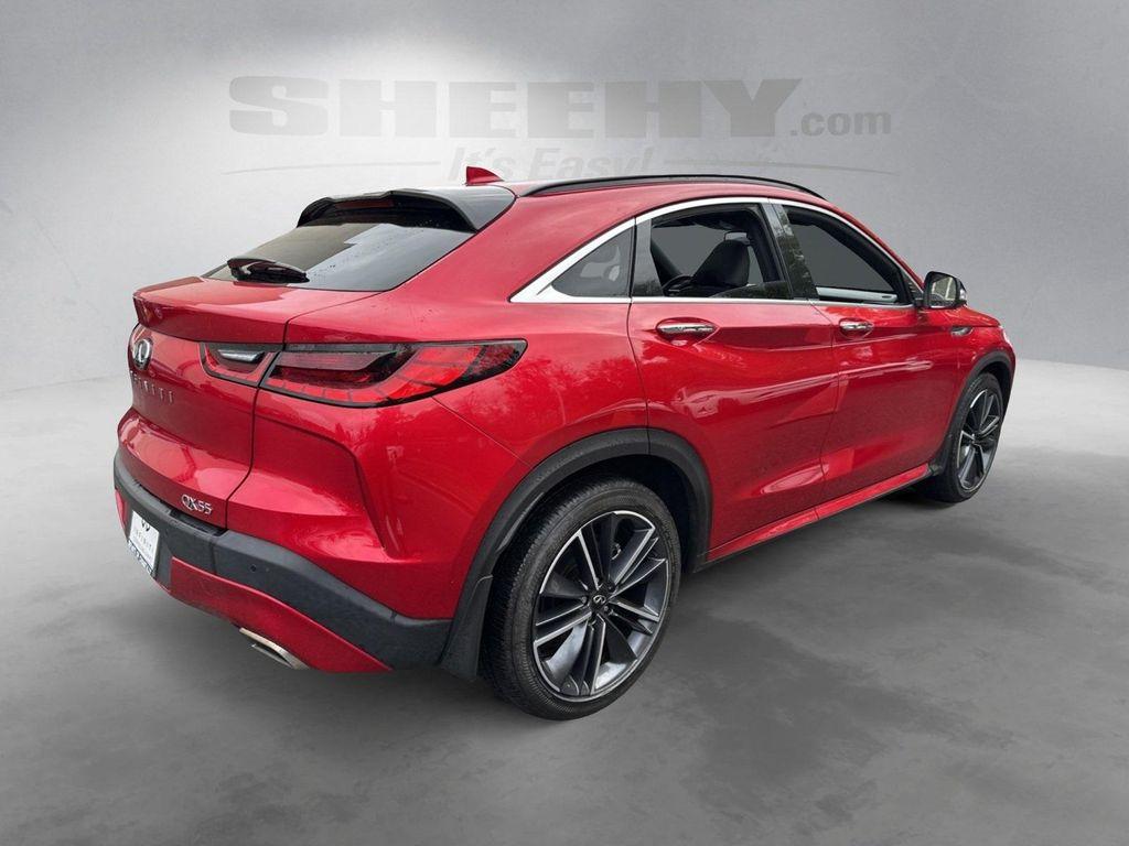 used 2023 INFINITI QX55 car, priced at $33,500