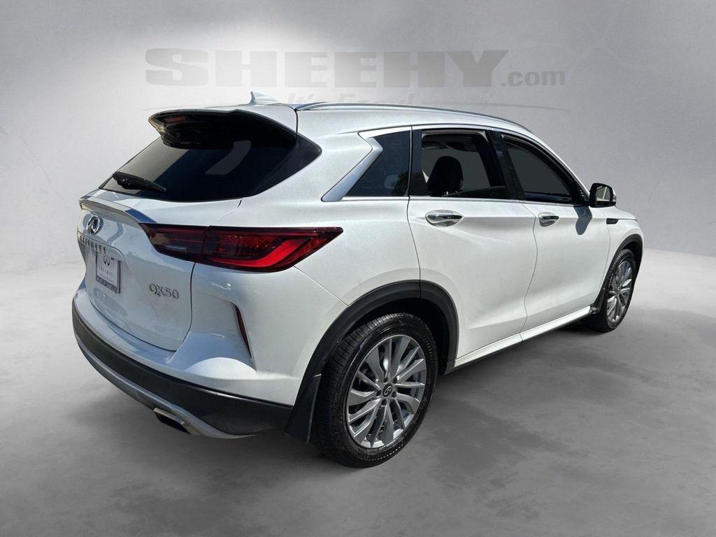 used 2025 INFINITI QX50 car, priced at $34,800