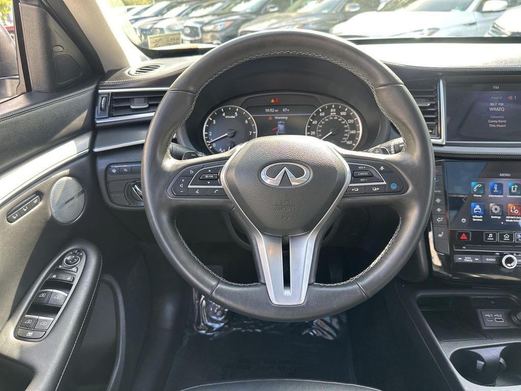 used 2025 INFINITI QX50 car, priced at $34,800